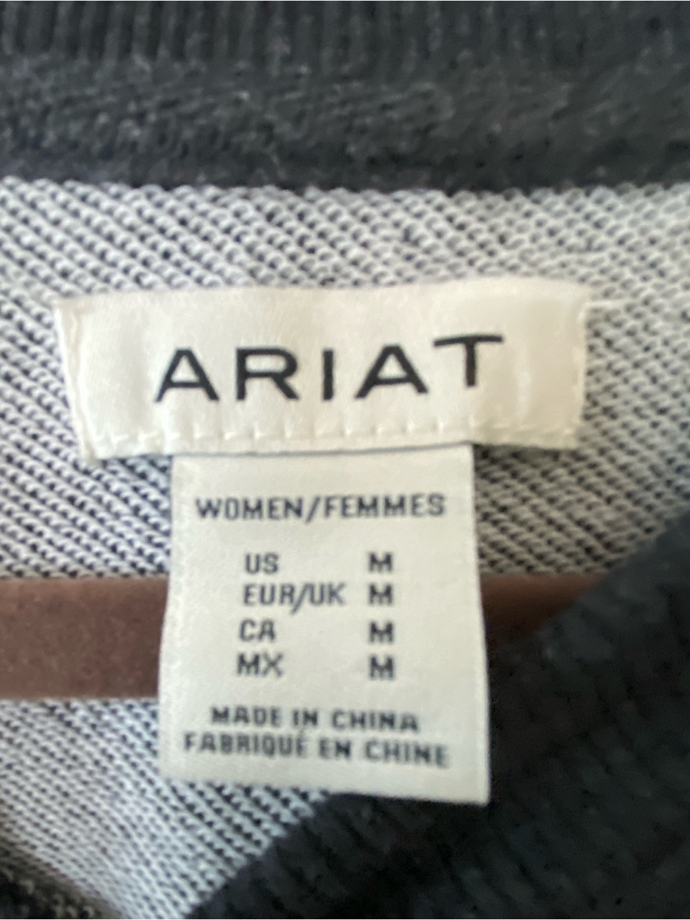 Southwestern Graphic Sweatshirt with Tan Motifs - Picture 3 of 3